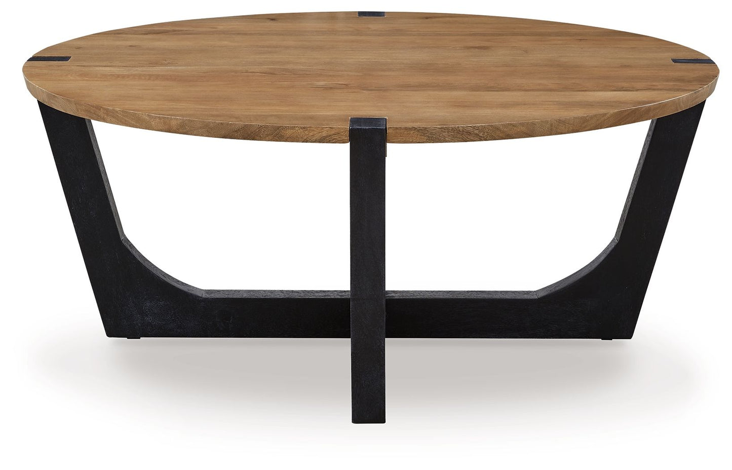 Hanneforth - Brown - Round Cocktail Table - Hornell Furniture Outlet