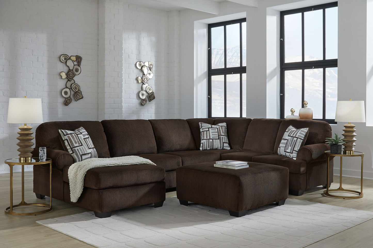 Kimlee - Sectional - Hornell Furniture Outlet