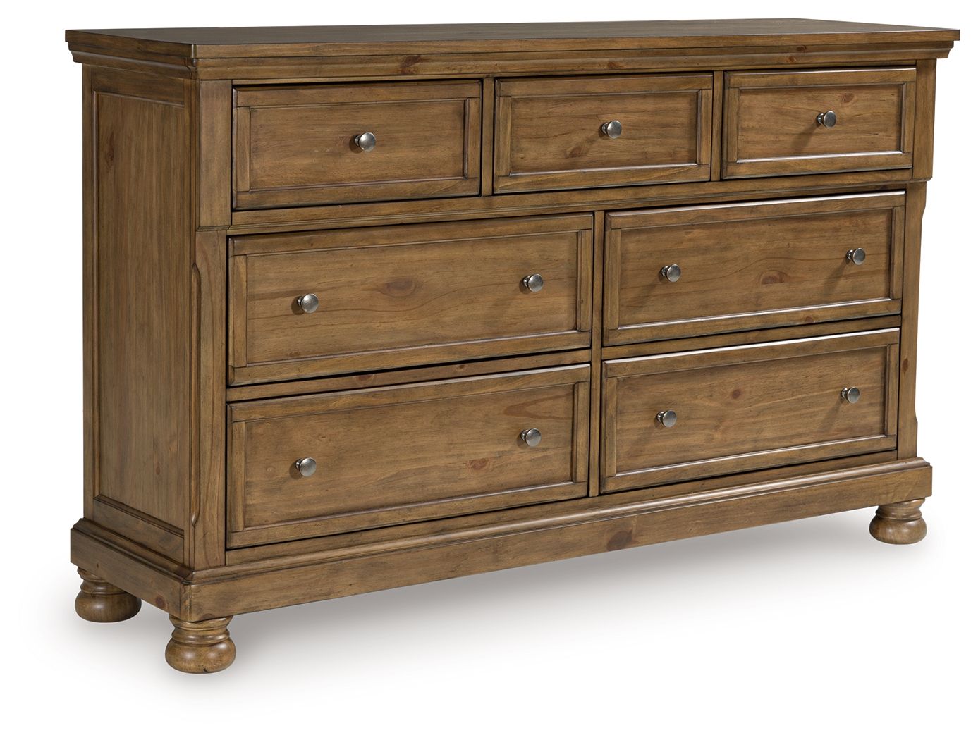 Feddinger - Medium Brown - Dresser - Hornell Furniture Outlet