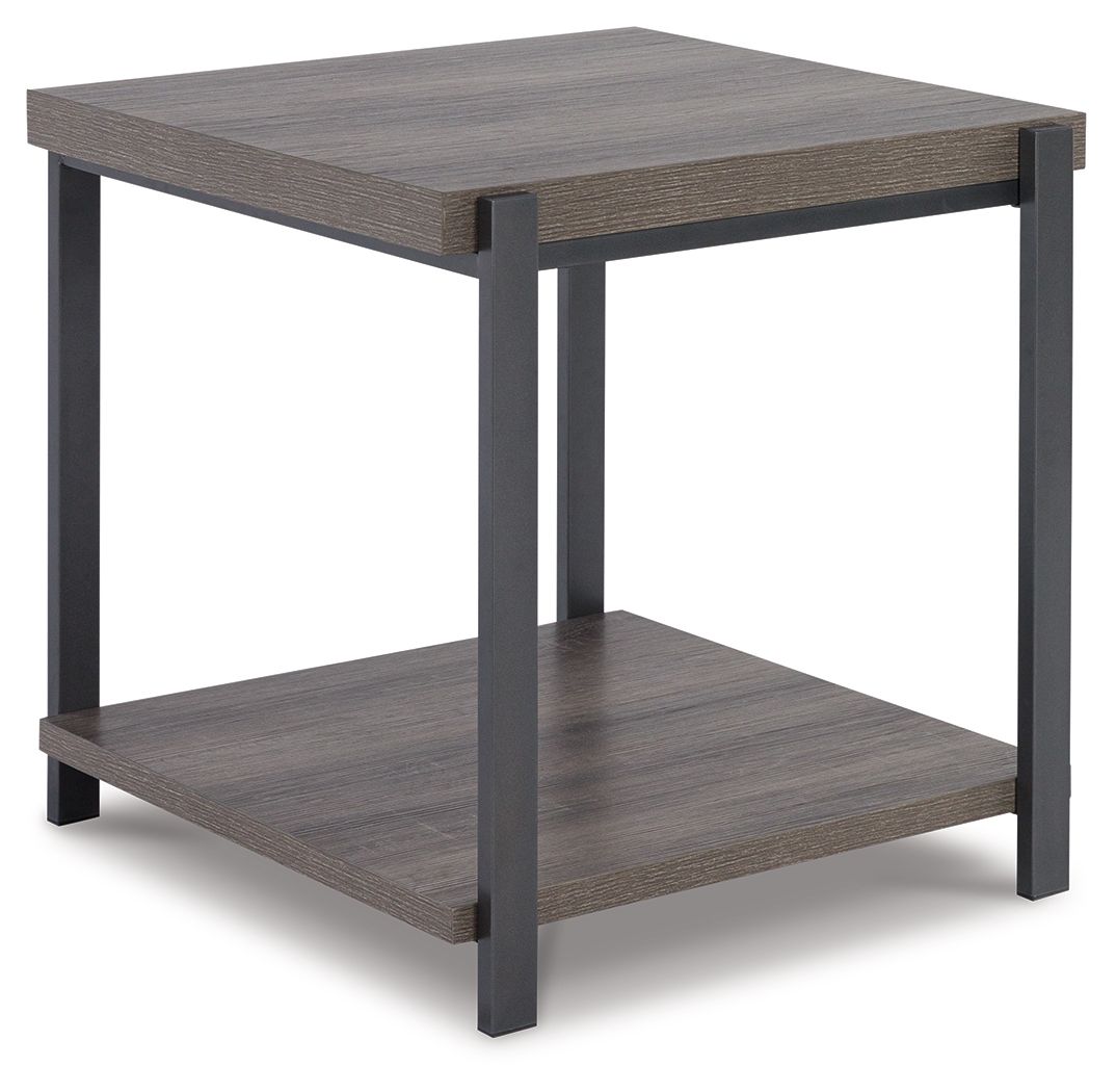 Wilmaden - Gray / Black - Occasional Table Set (Set of 3) - Hornell Furniture Outlet