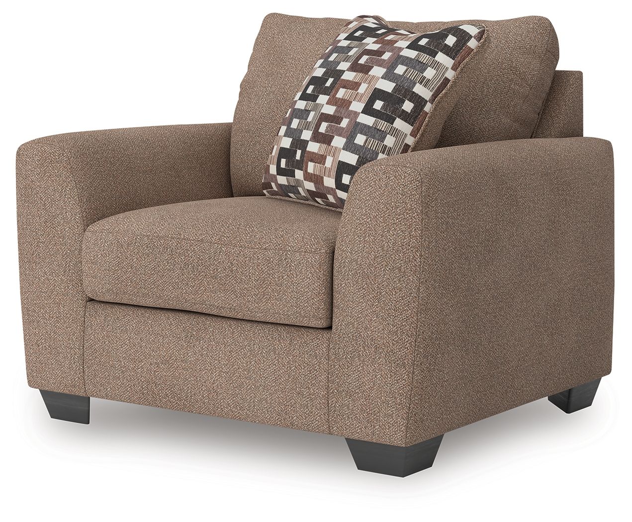 Triston - Peaks - Suede - Chair And A Half - Hornell Furniture Outlet