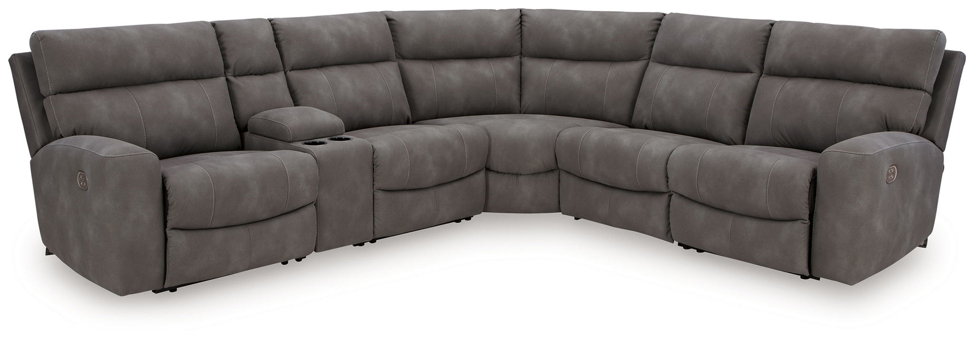 Next - gen Durapella - Power Reclinering Sectional Set - Hornell Furniture Outlet
