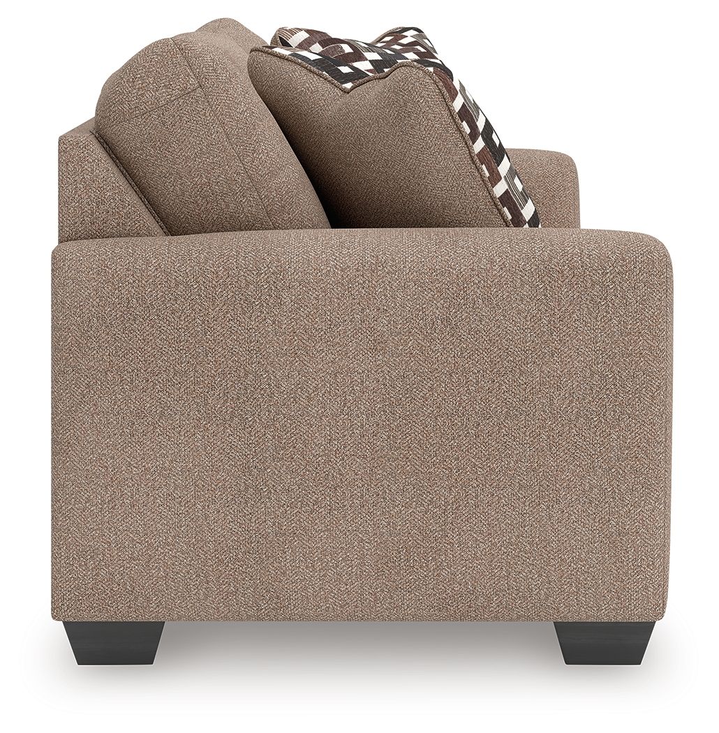 Triston - Peaks - Suede - Loveseat - Hornell Furniture Outlet