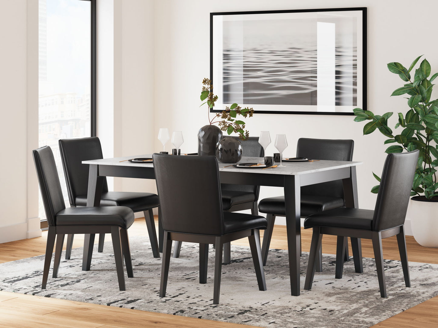 Jettaya - Rectangular Dining Room Set - Hornell Furniture Outlet