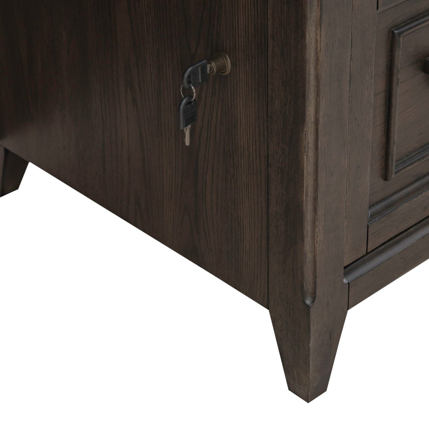 Paradise Valley - Executive Credenza - Brown - Hornell Furniture Outlet