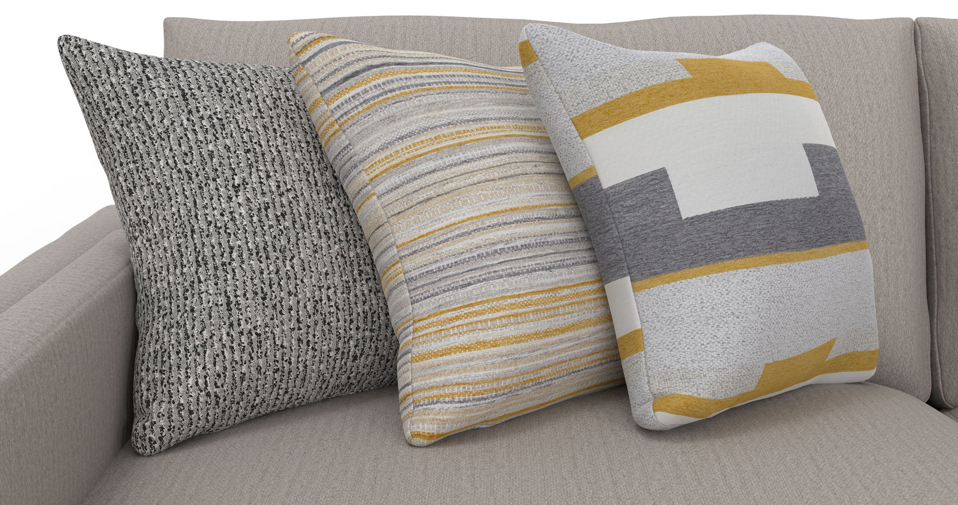 Trevor - Extra Deep Oversized Sofa With Included Storage Cocktail Ottoman - Hornell Furniture Outlet