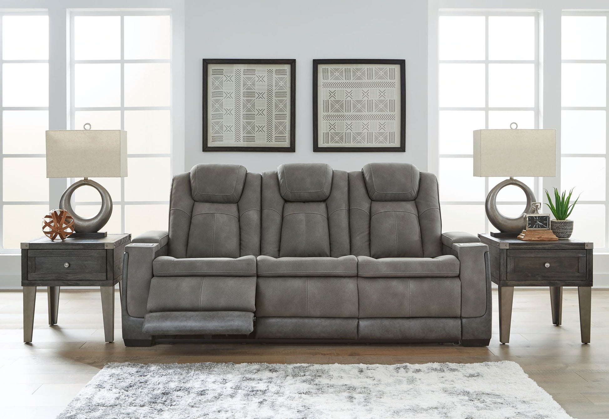 Next - Gen Durapella - Power Reclinering Living Room Set - Hornell Furniture Outlet