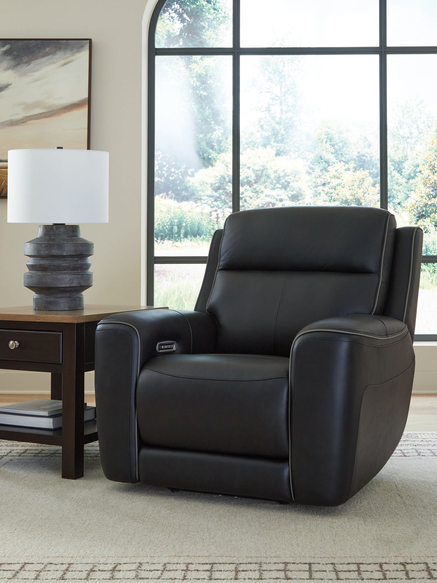 5Z - Comfort - Relaxation - Power Recliner With Adj Headrest - Hornell Furniture Outlet