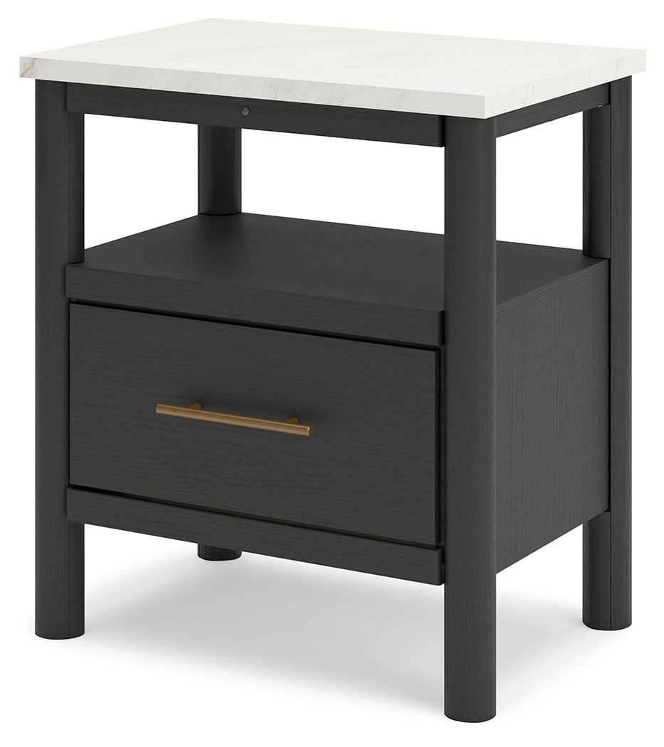 Cadmori - One Drawer Night Stand - Hornell Furniture Outlet