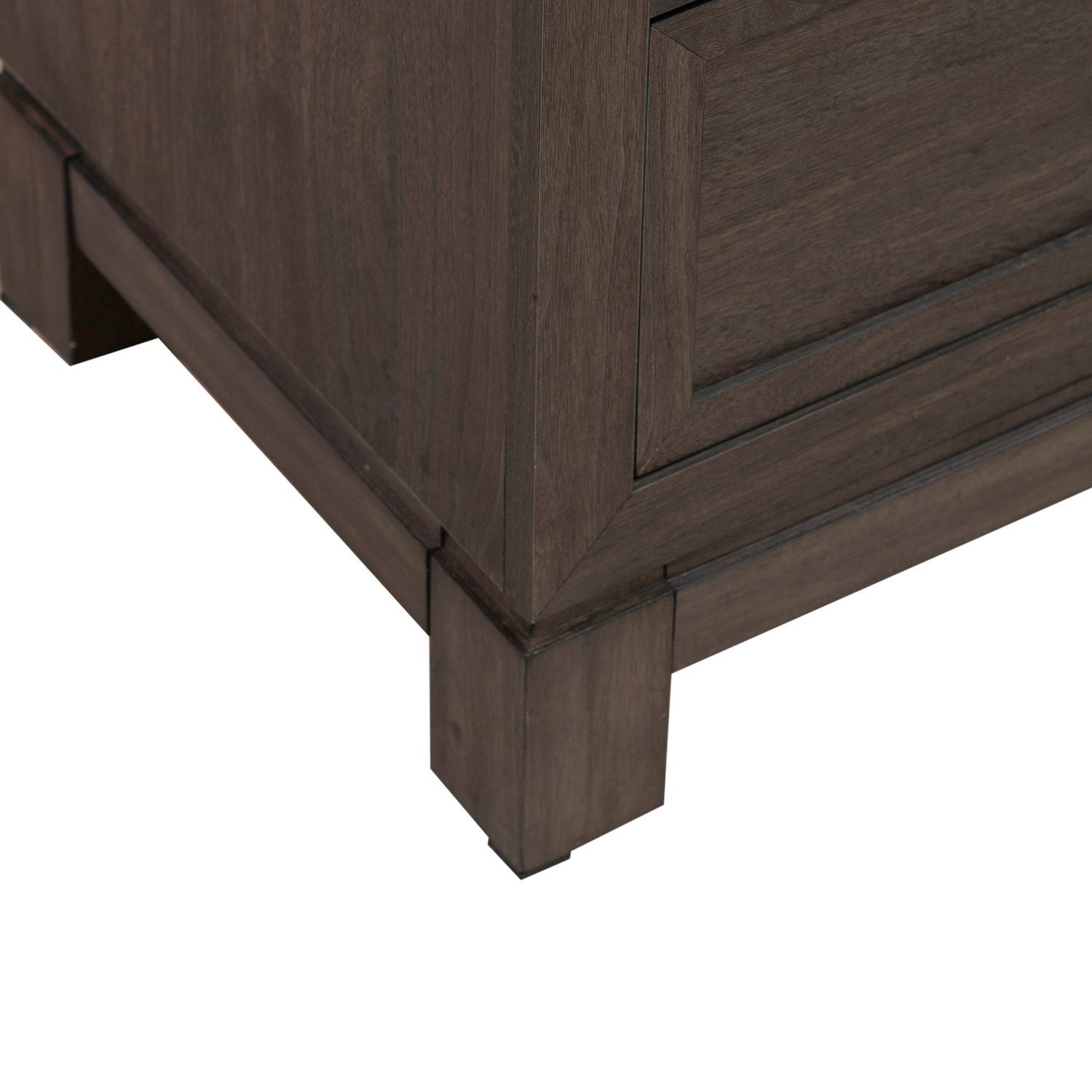 Modern Edge - 5 Drawer Chest - Brown - Hornell Furniture Outlet