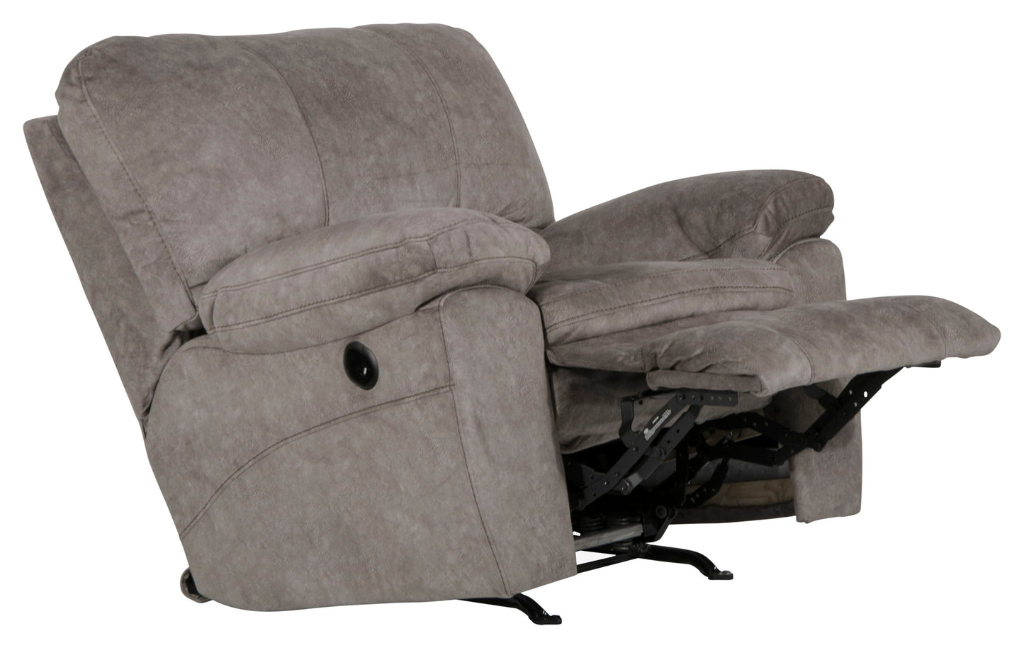 Reyes - Power Lay Flat Recliner - Hornell Furniture Outlet