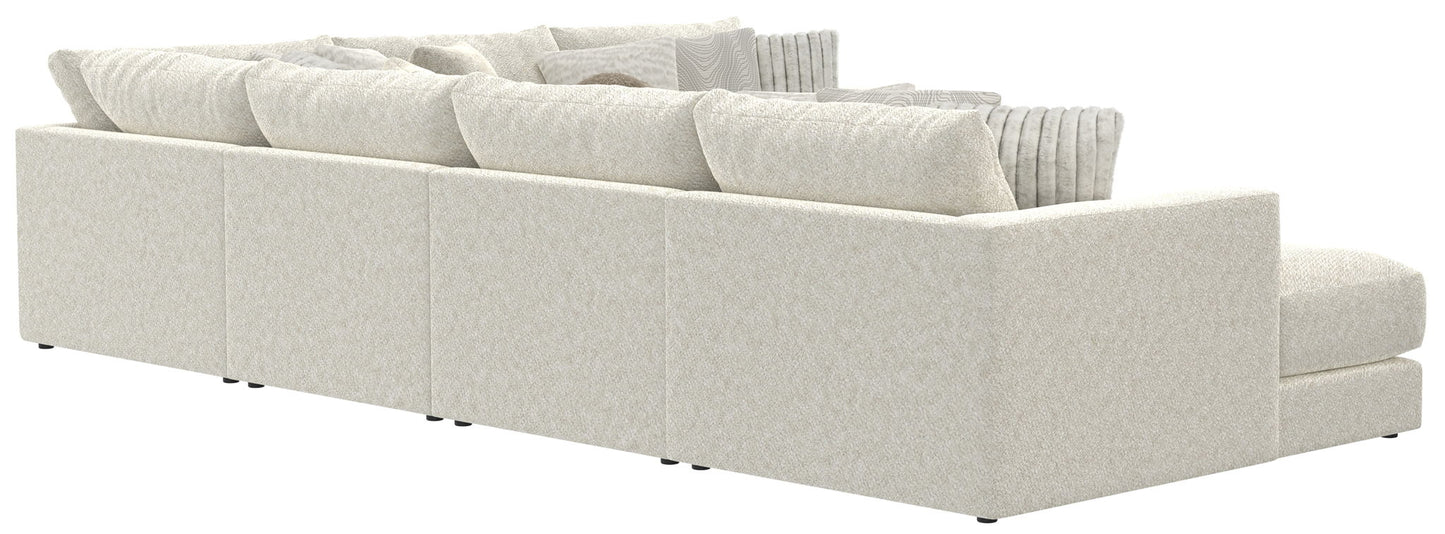Ritzy - Modular Sofa And Included Cocktail Ottoman - Hornell Furniture Outlet