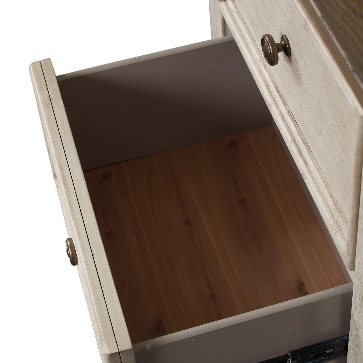 Heartland - 2 Drawer Nightstand With Charging Station - White - Hornell Furniture Outlet