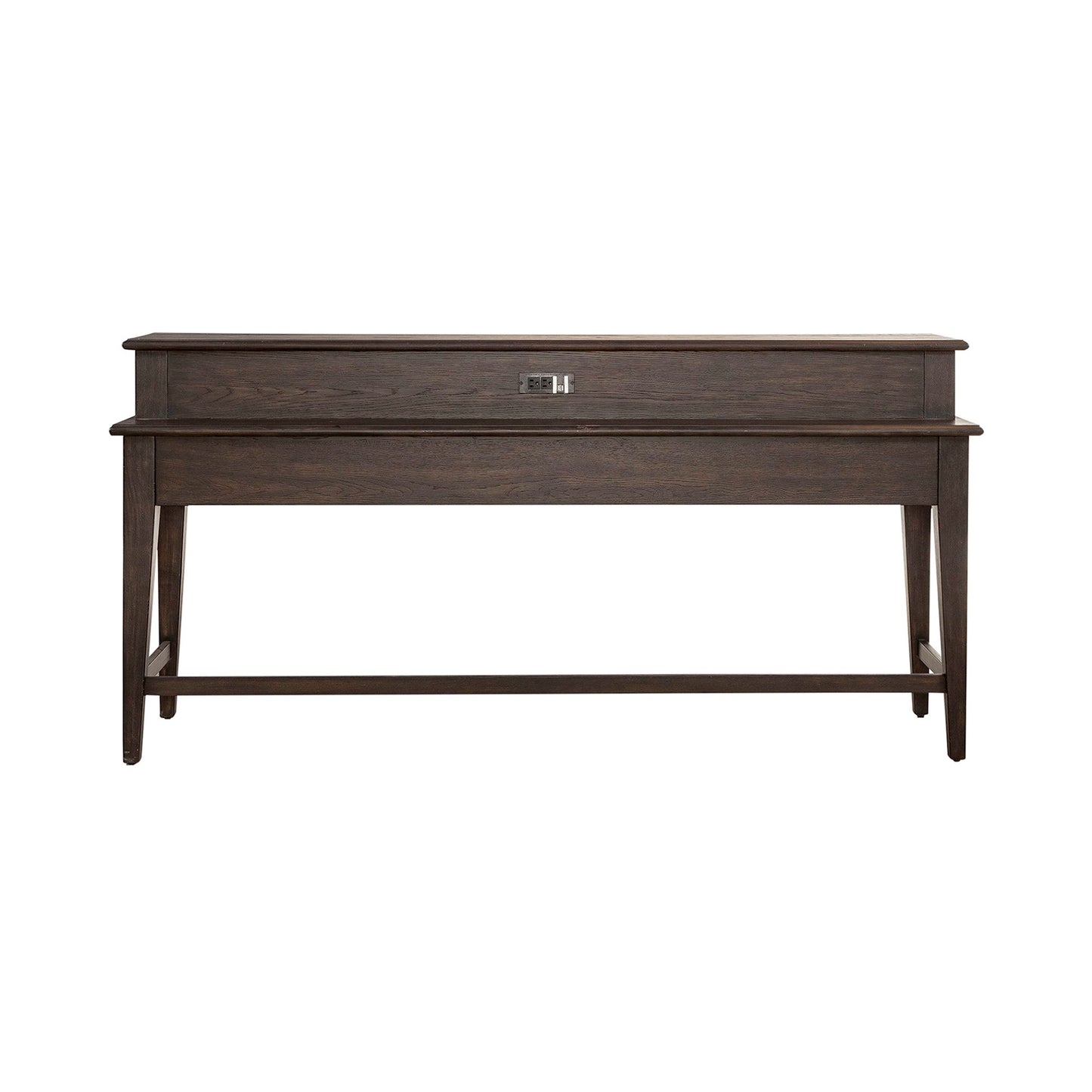 Mill Creek - Console Bar Table - Dark Brown - Hornell Furniture Outlet