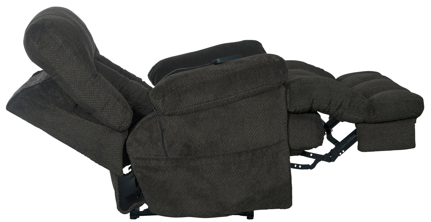 Sterling - Power Headrest/Lumbar Power Lay Flat Recliner With Heat & Massage - Hornell Furniture Outlet