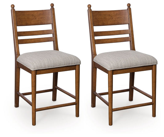 Greddinton - Upholstered Barstool (Set of 2) - Hornell Furniture Outlet