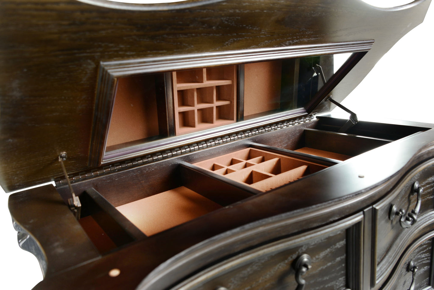 Rhapsody - Lift Top Chest - Dark Brown - Hornell Furniture Outlet