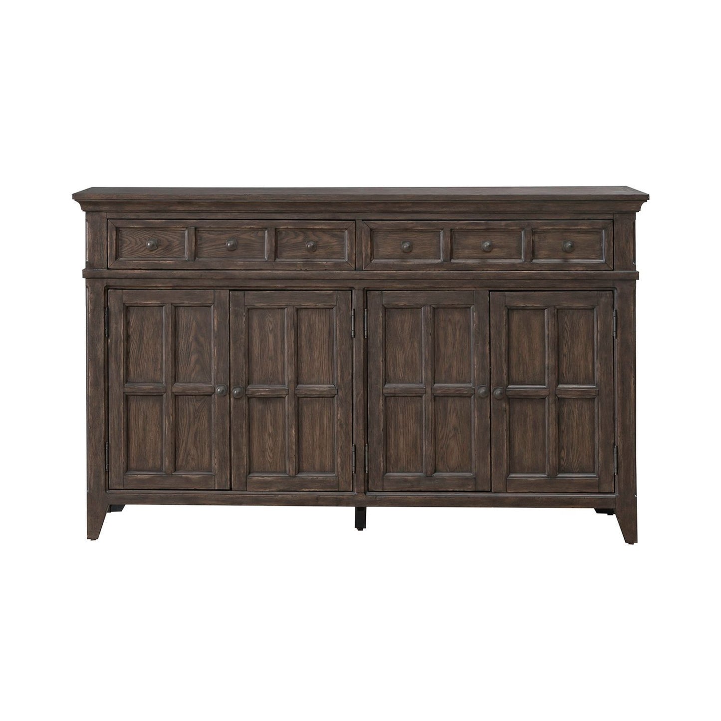 Paradise Valley - Buffet - Dark Brown - Hornell Furniture Outlet