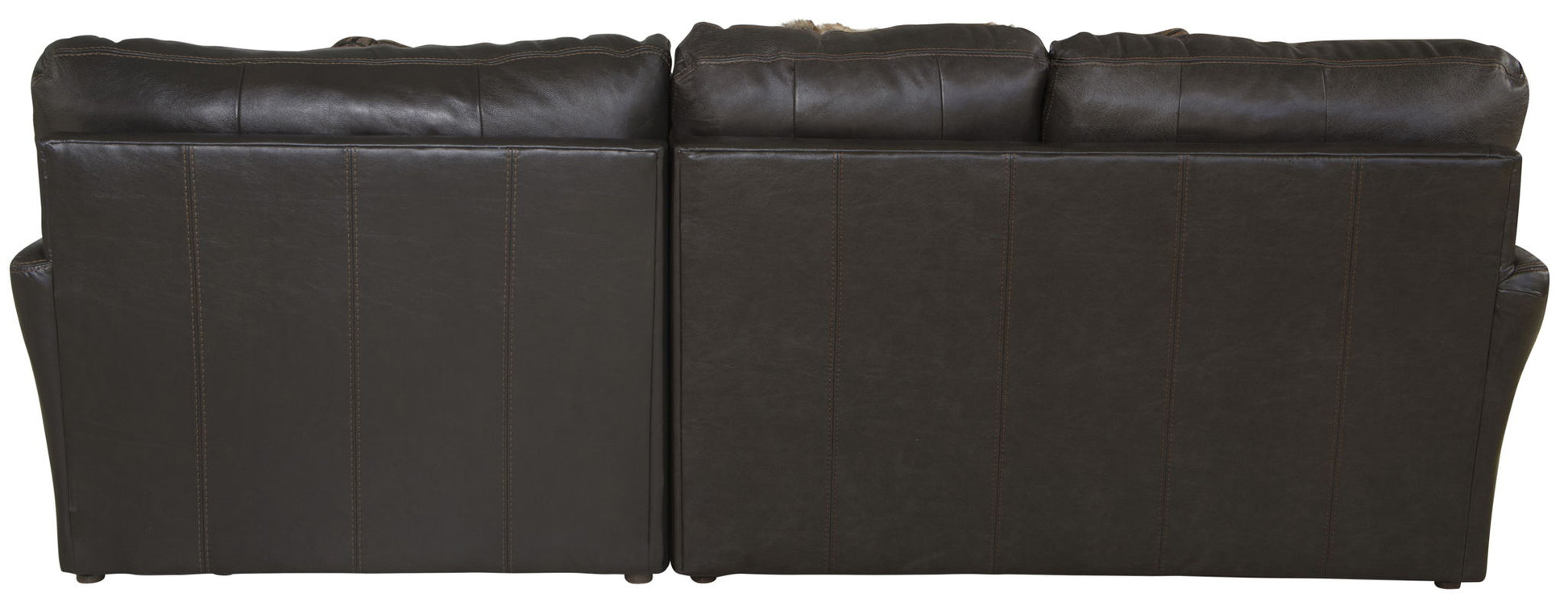 Denali - Italian Leather Match Sectional - Hornell Furniture Outlet