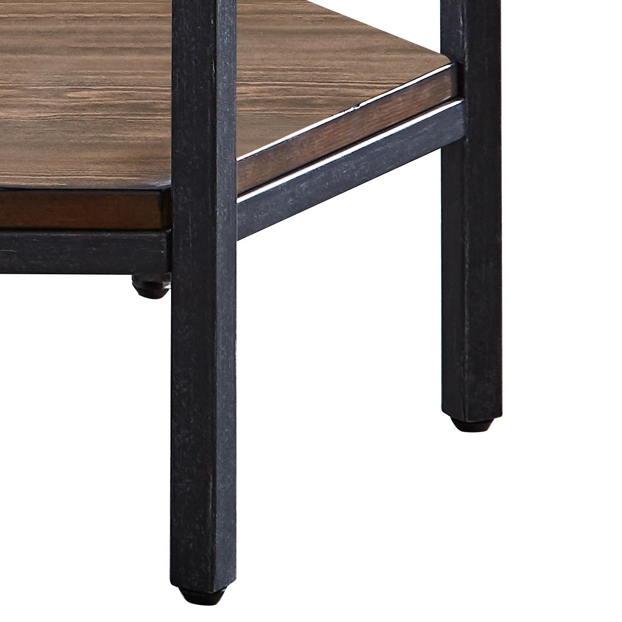 Ultimo - Hexagon End Table - Brown - Hornell Furniture Outlet