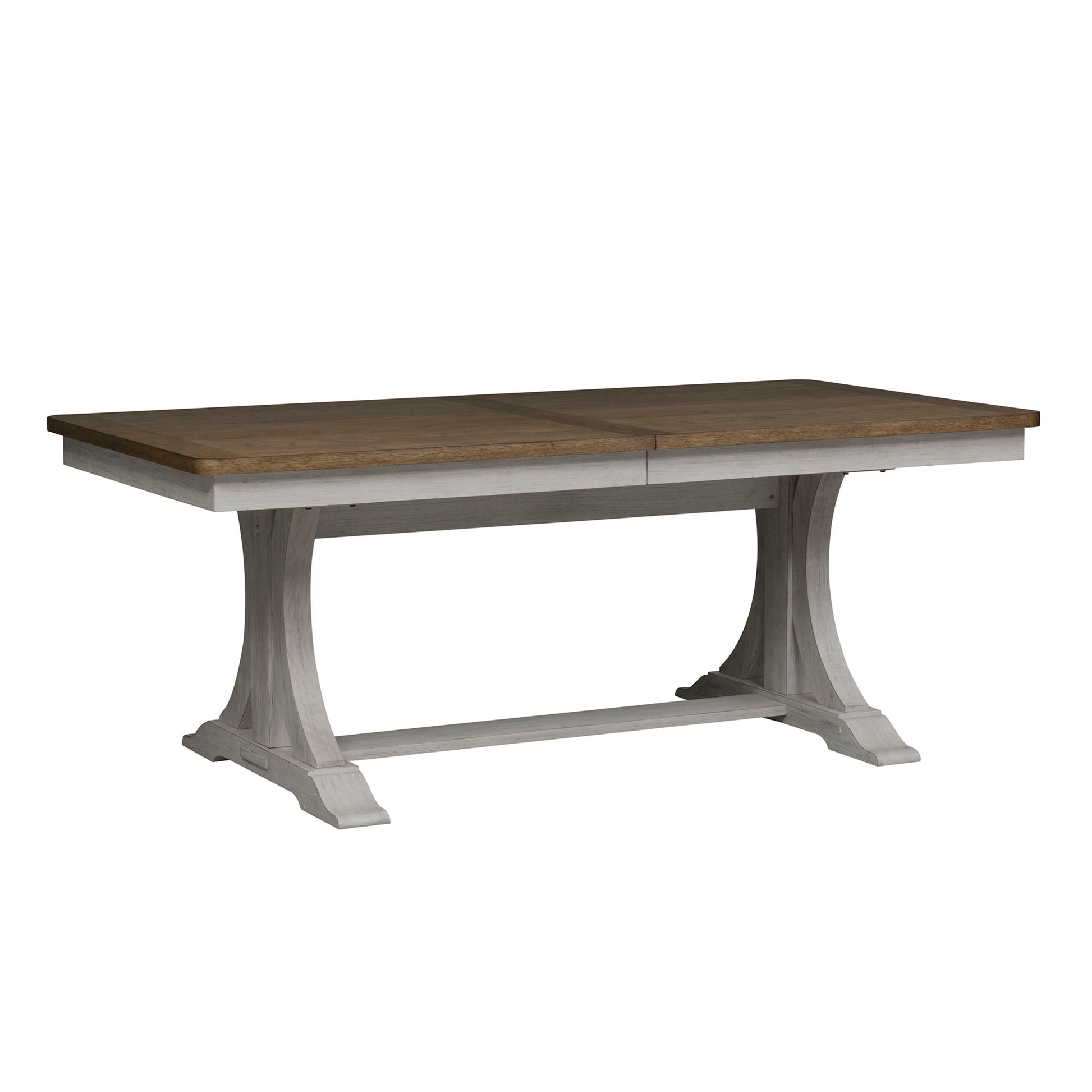 Farmhouse Reimagined - Trestle Table Set - Hornell Furniture Outlet
