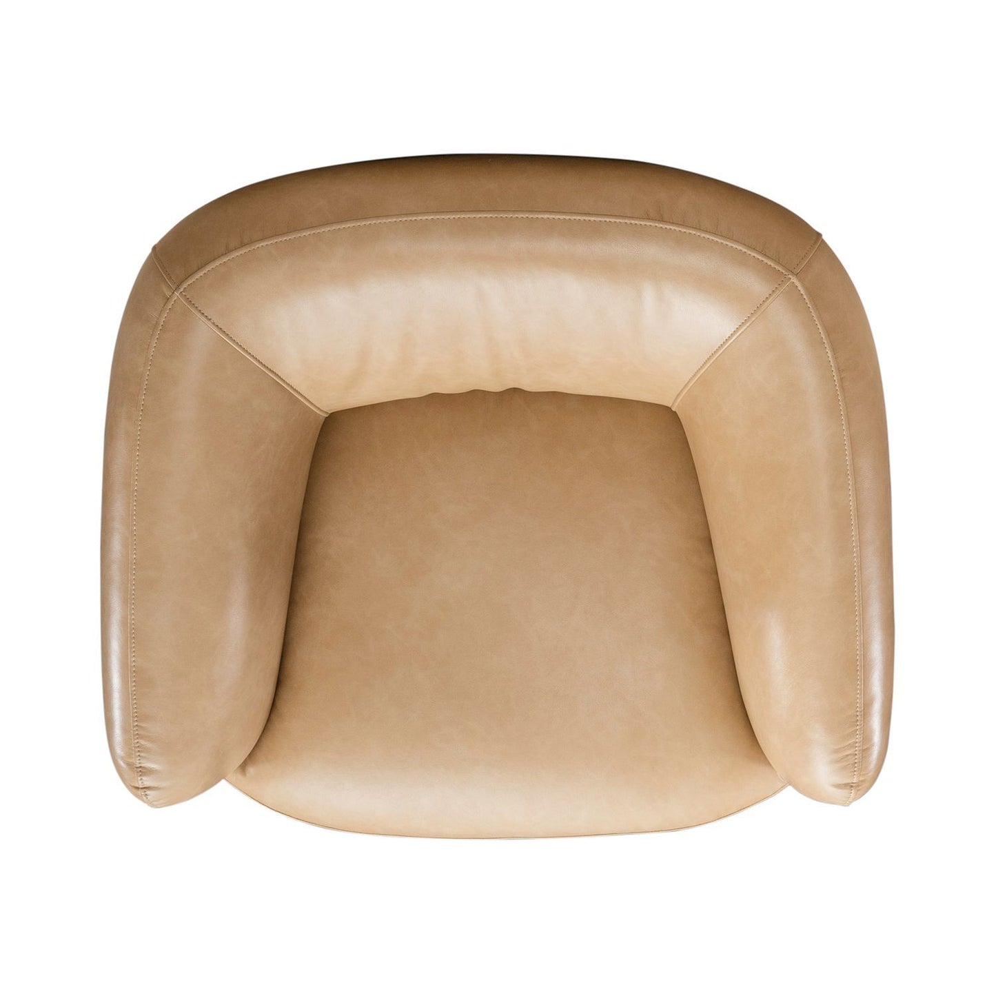 Donovan - Upholstered Swivel Accent Chair - Tan - Hornell Furniture Outlet