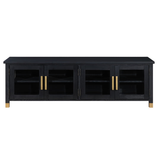 Yves - TV Stand - Black - Hornell Furniture Outlet