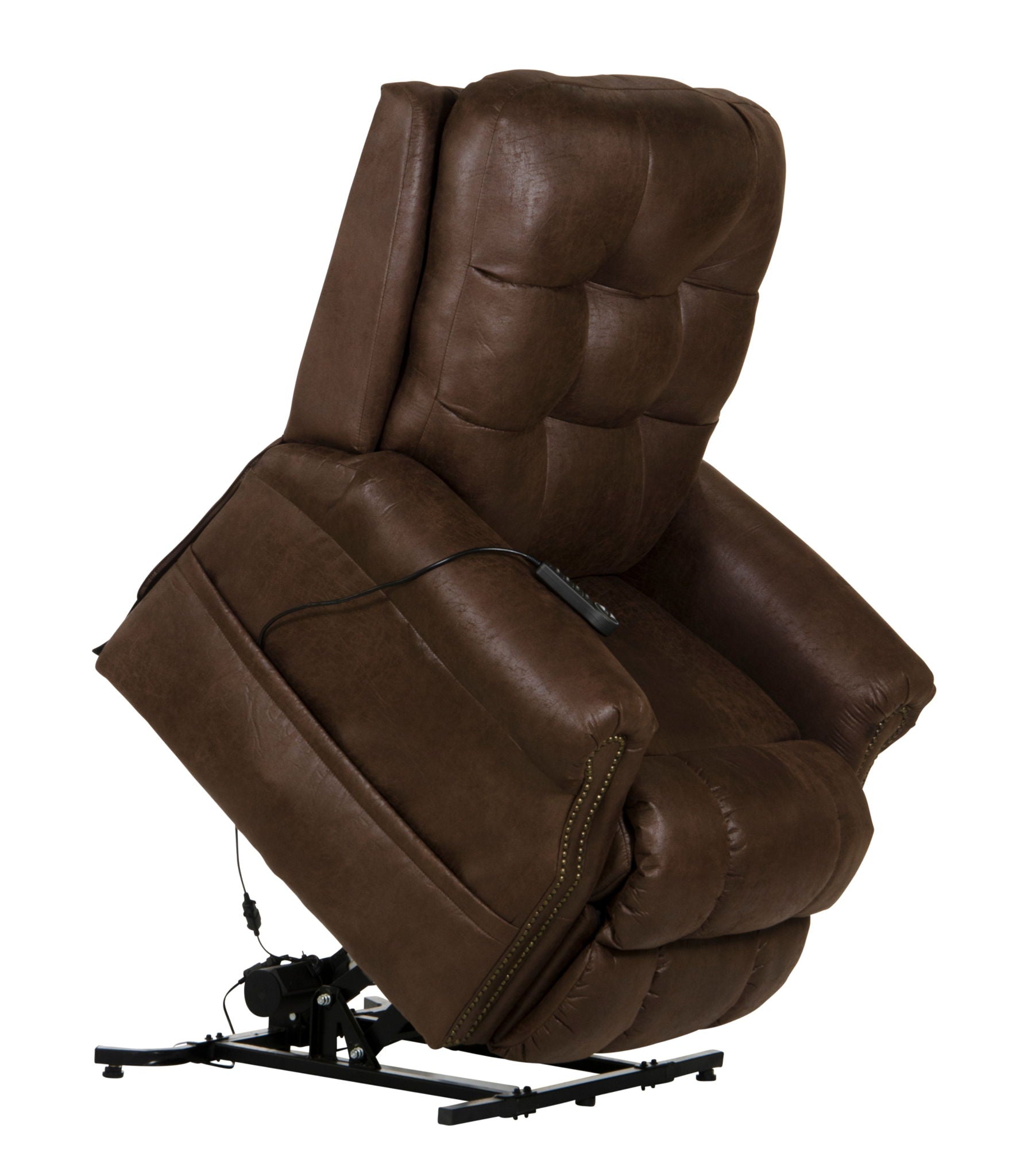 Ramsey - Power Lift Lay Flat Recliner With Heat & Massage - Hornell Furniture Outlet