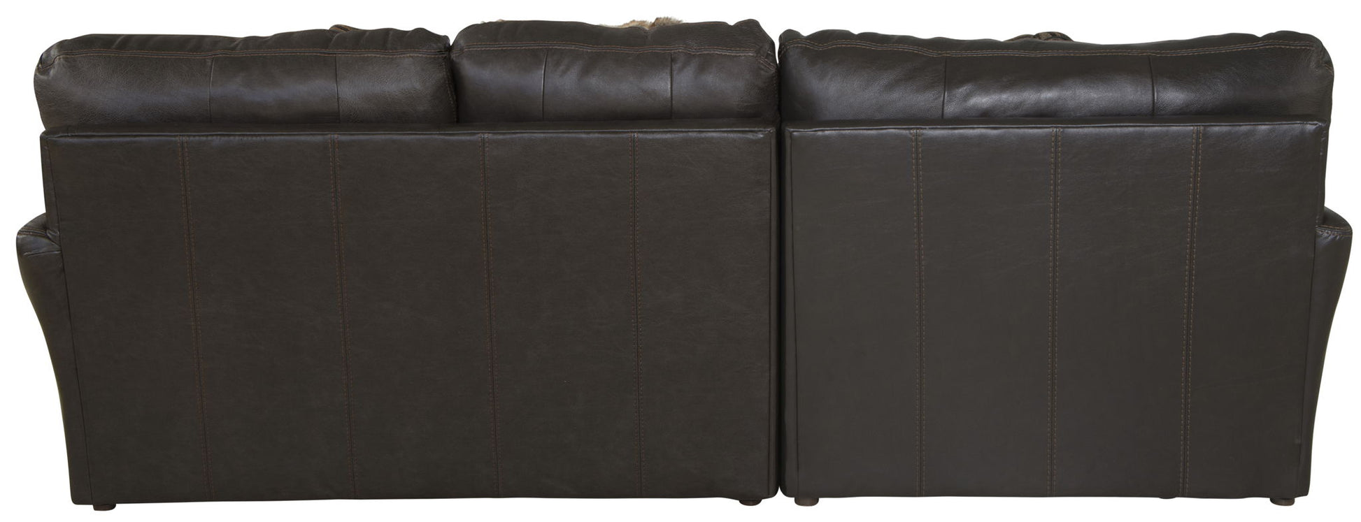 Denali - Italian Leather Match Sectional - Hornell Furniture Outlet