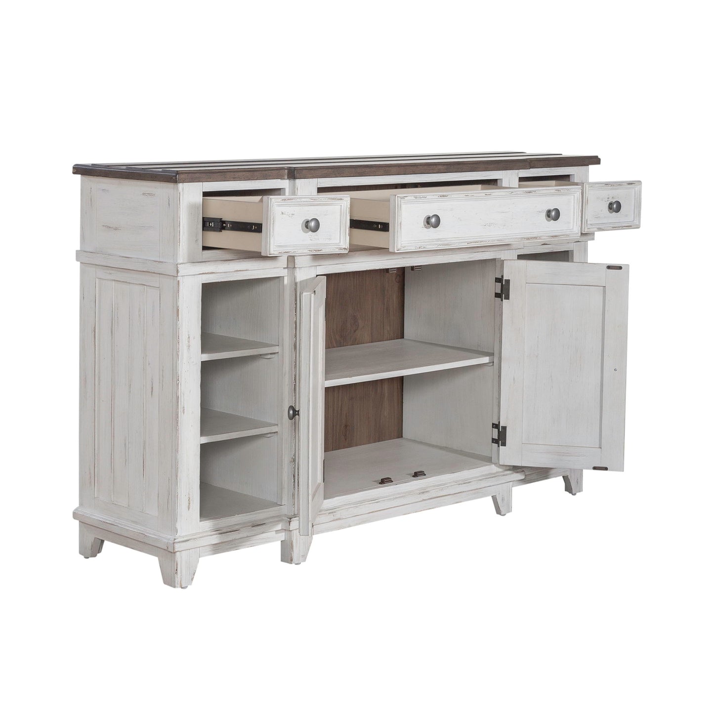 River Place - Breakfront Server - Hornell Furniture Outlet