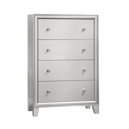 Omni - Chest - Pearl Silver - Hornell Furniture Outlet