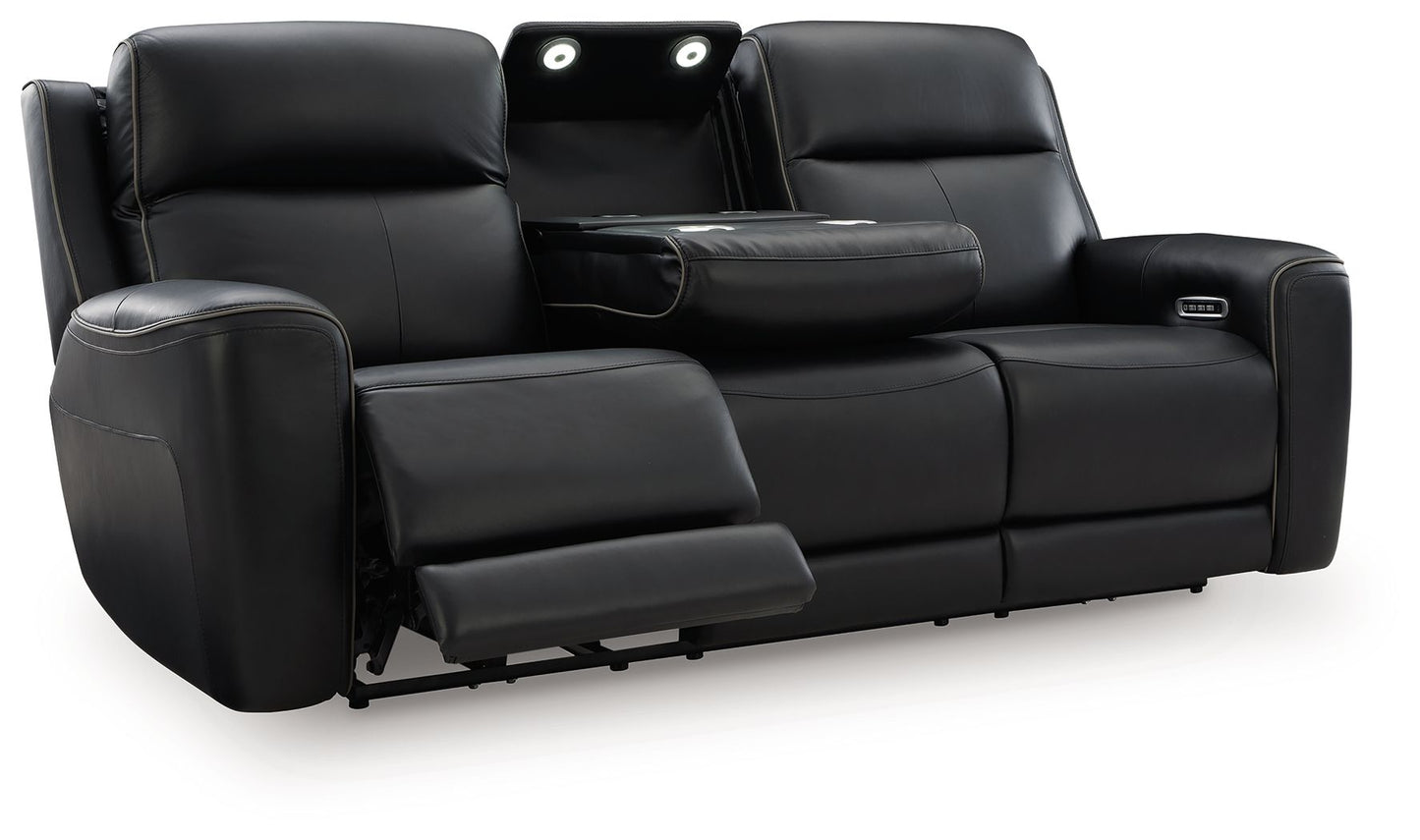 5Z - Comfort - Relaxation - Power Reclining Sofa With Adj Headrest - Hornell Furniture Outlet