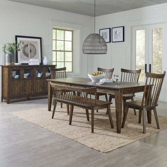 Midland Falls - Rectangular Table Set - Hornell Furniture Outlet