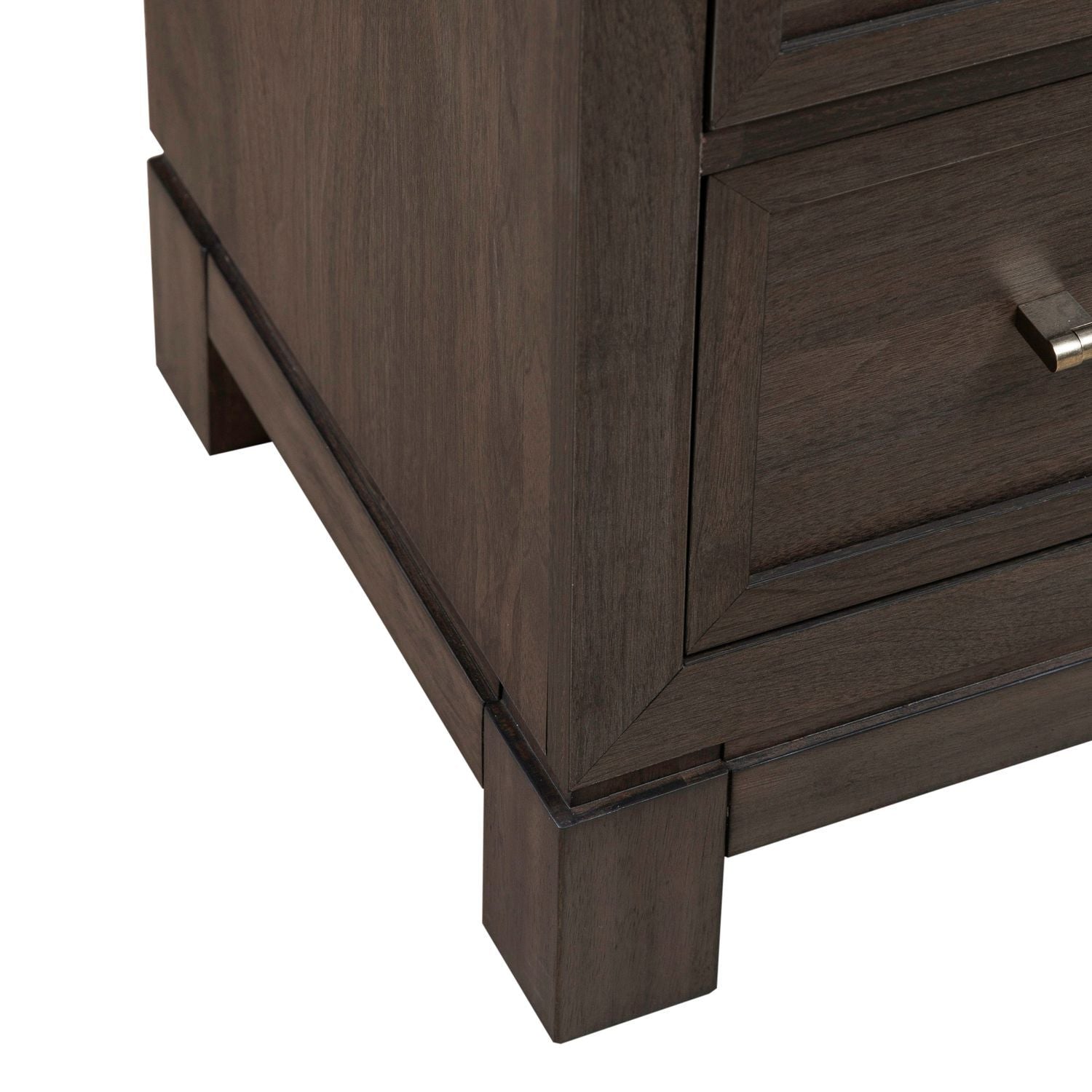 Modern Edge - Dresser & Mirror - Brown - Hornell Furniture Outlet