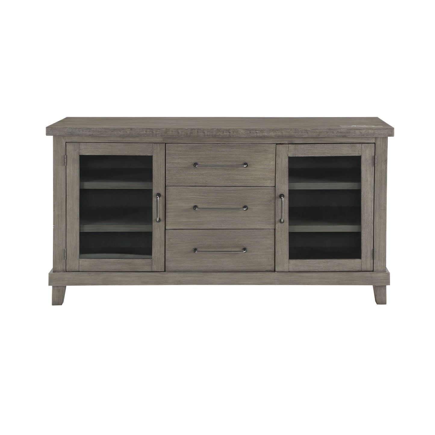 Mila - Server - Dark Gray - Hornell Furniture Outlet
