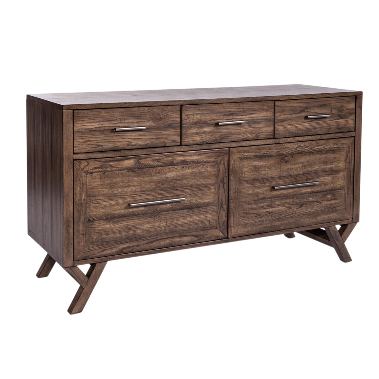 Lennox - Credenza - Dark Brown - Hornell Furniture Outlet