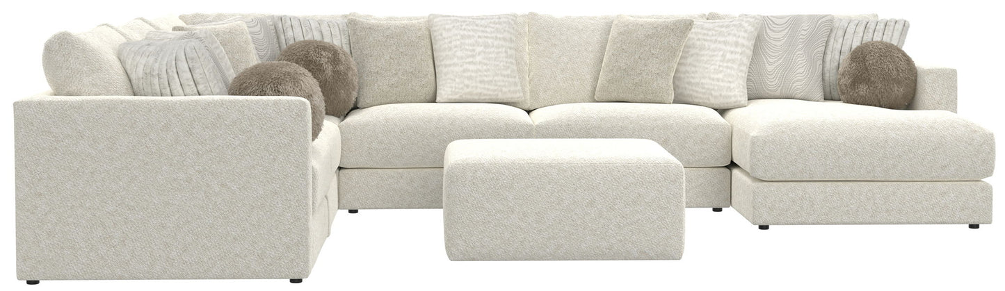 Ritzy - Modular Sofa And Included Cocktail Ottoman - Hornell Furniture Outlet