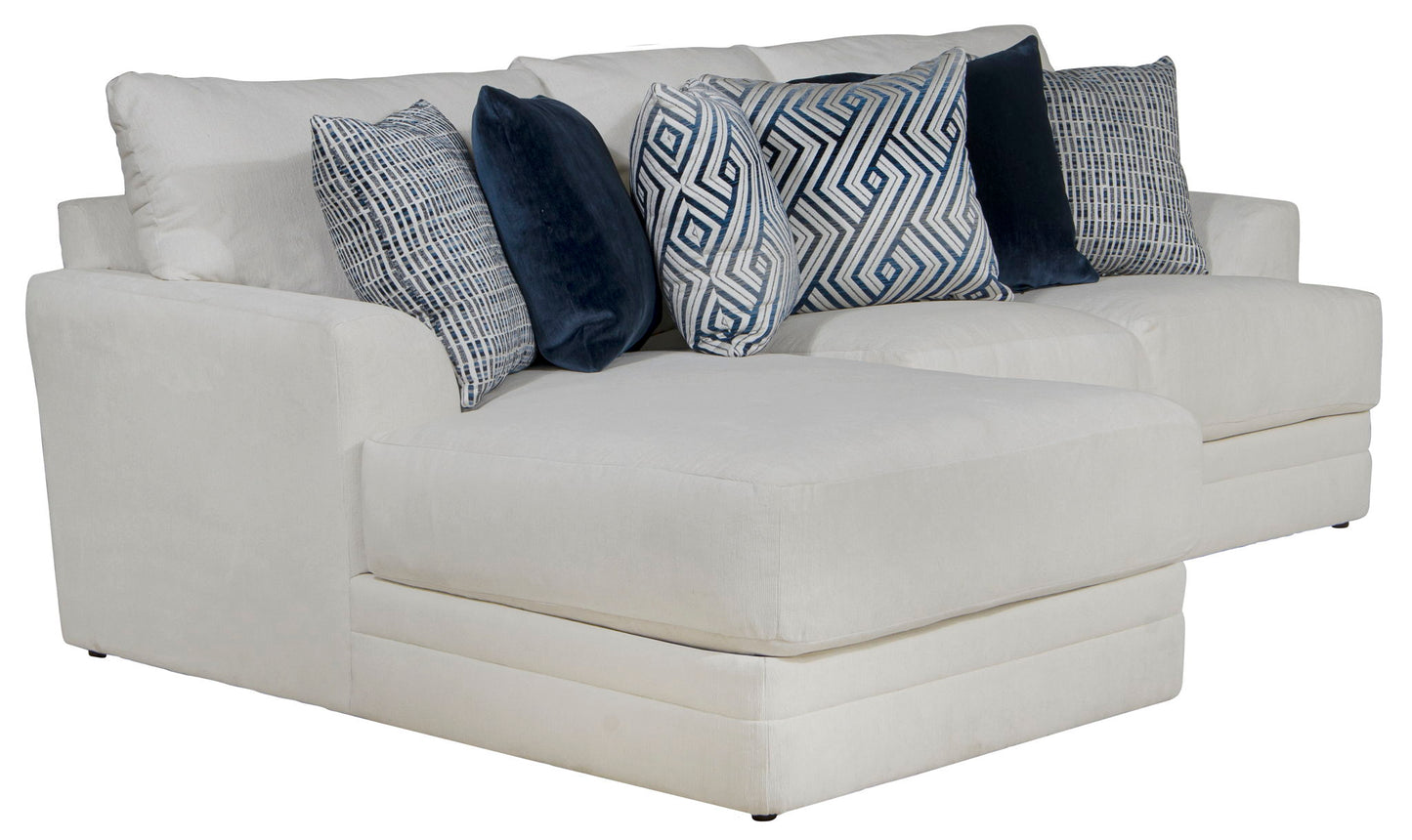 Polaris - Sectional With Comfort Coil Seating And Accent Pillows Included - Hornell Furniture Outlet