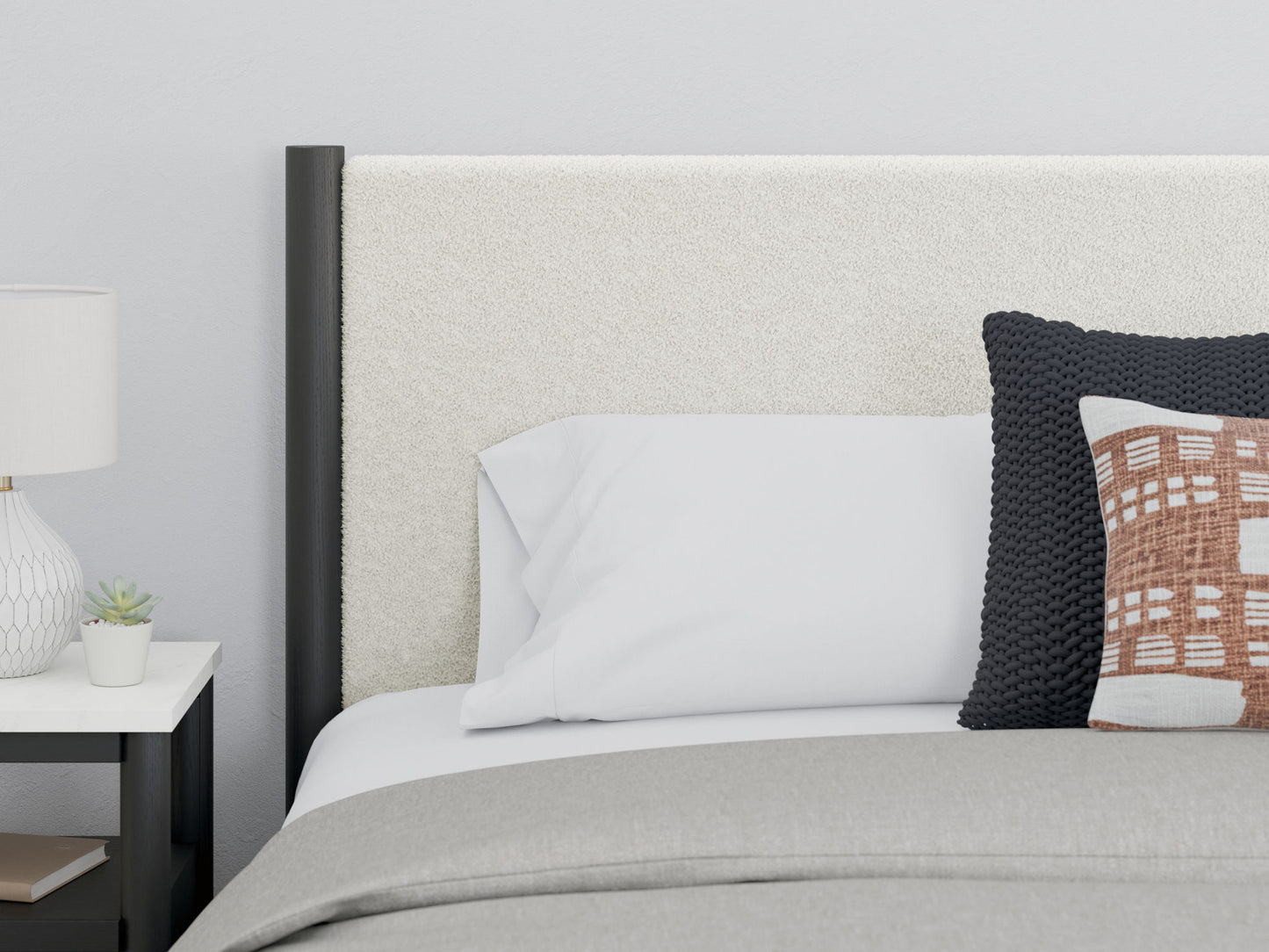 Cadmori - Upholstered Panel Bed - Hornell Furniture Outlet