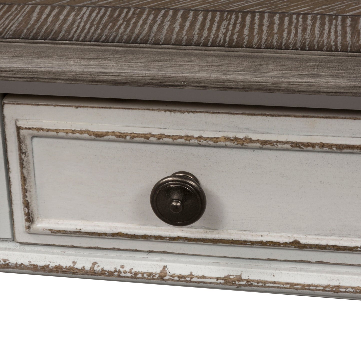 Magnolia Manor - Rectangular Cocktail Table - White - Hornell Furniture Outlet