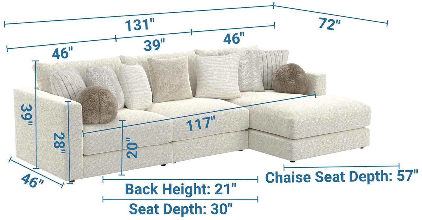 Ritzy - Modular Sofa - Hornell Furniture Outlet