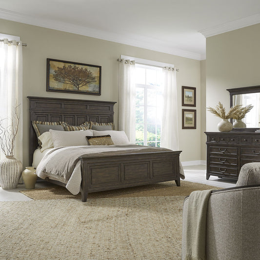 Paradise Valley - Panel Bed - Hornell Furniture Outlet