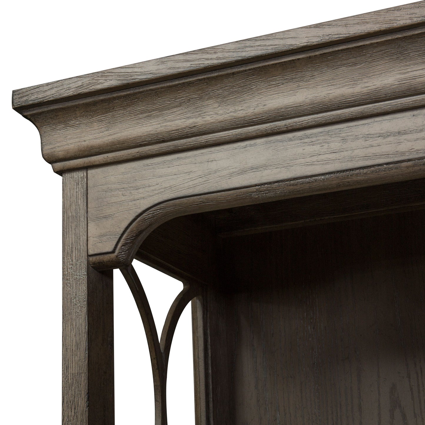 Simply Elegant - Credenza Hutch - Light Brown - Hornell Furniture Outlet