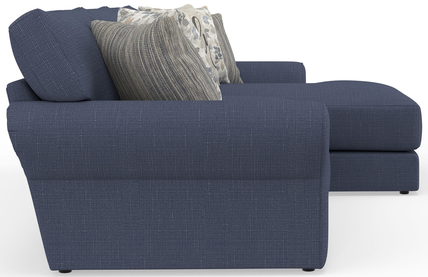 Cape May - Sofa Chaise With Comfort Coil Seating And 5 Accent Pillows Included - Hornell Furniture Outlet