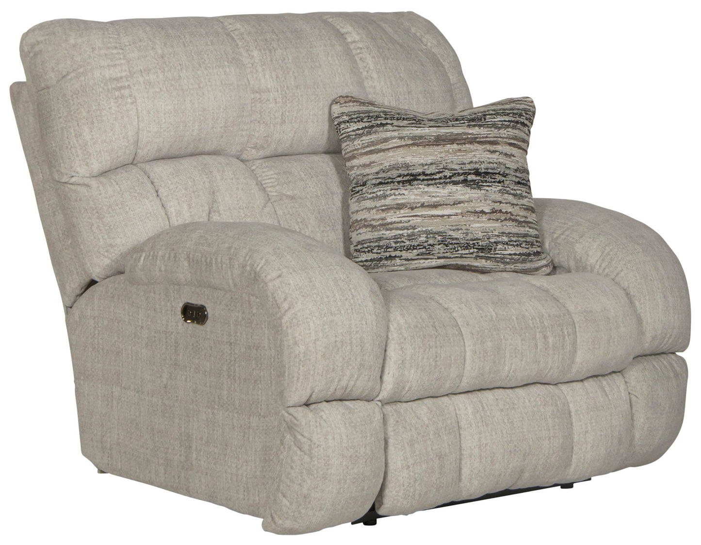 Ashland - Power Lay Flat Recliner - Hornell Furniture Outlet
