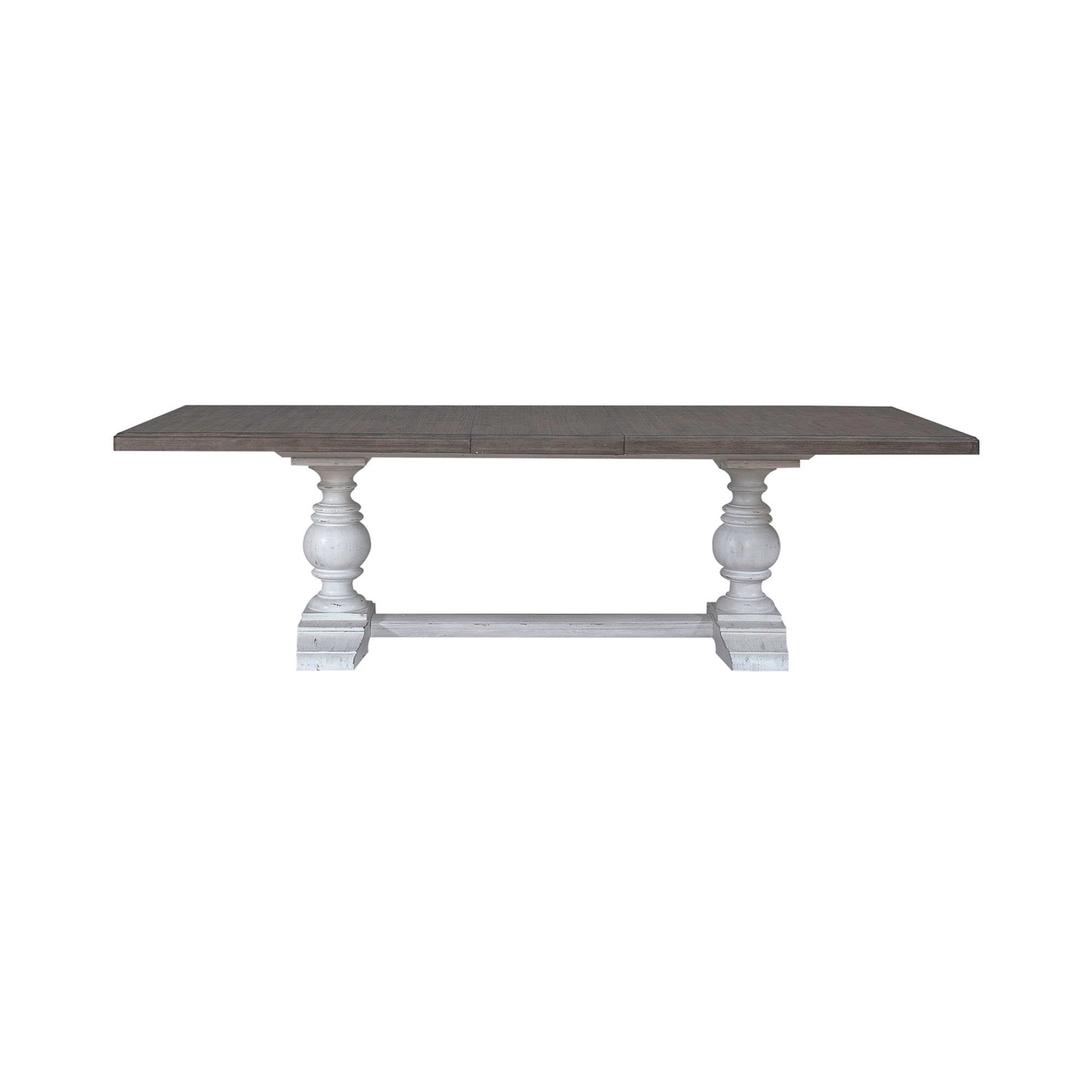 River Place - Trestle Table - White - Hornell Furniture Outlet