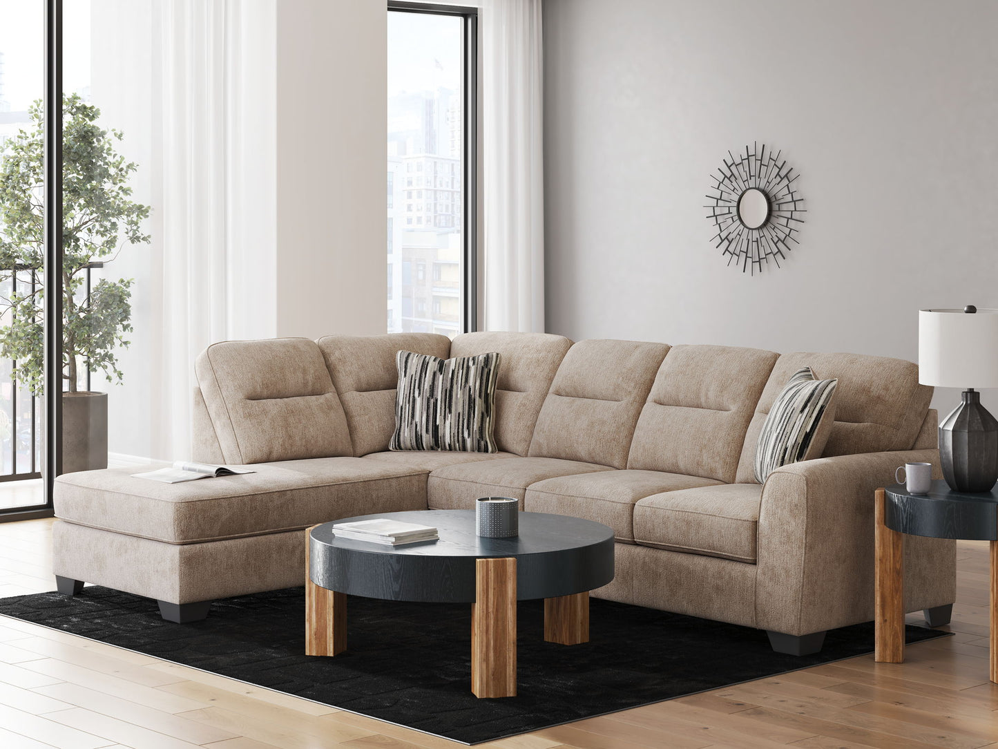 Olten - Sectional - Hornell Furniture Outlet