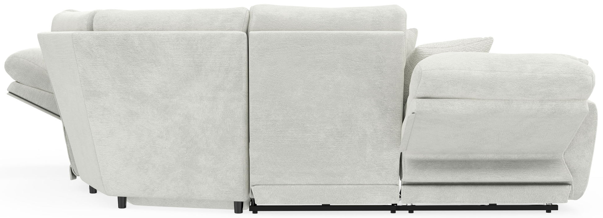 Majesty - Deep Seating Power Reclining Sectional - Hornell Furniture Outlet