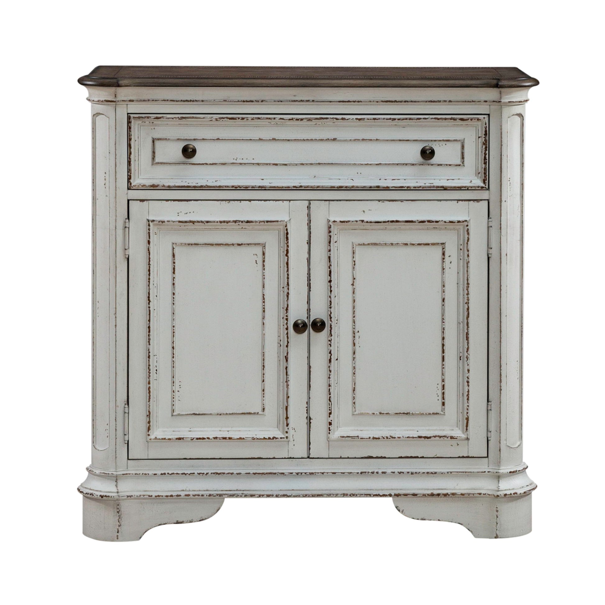 Magnolia Manor - Accent Cabinet - White - Hornell Furniture Outlet