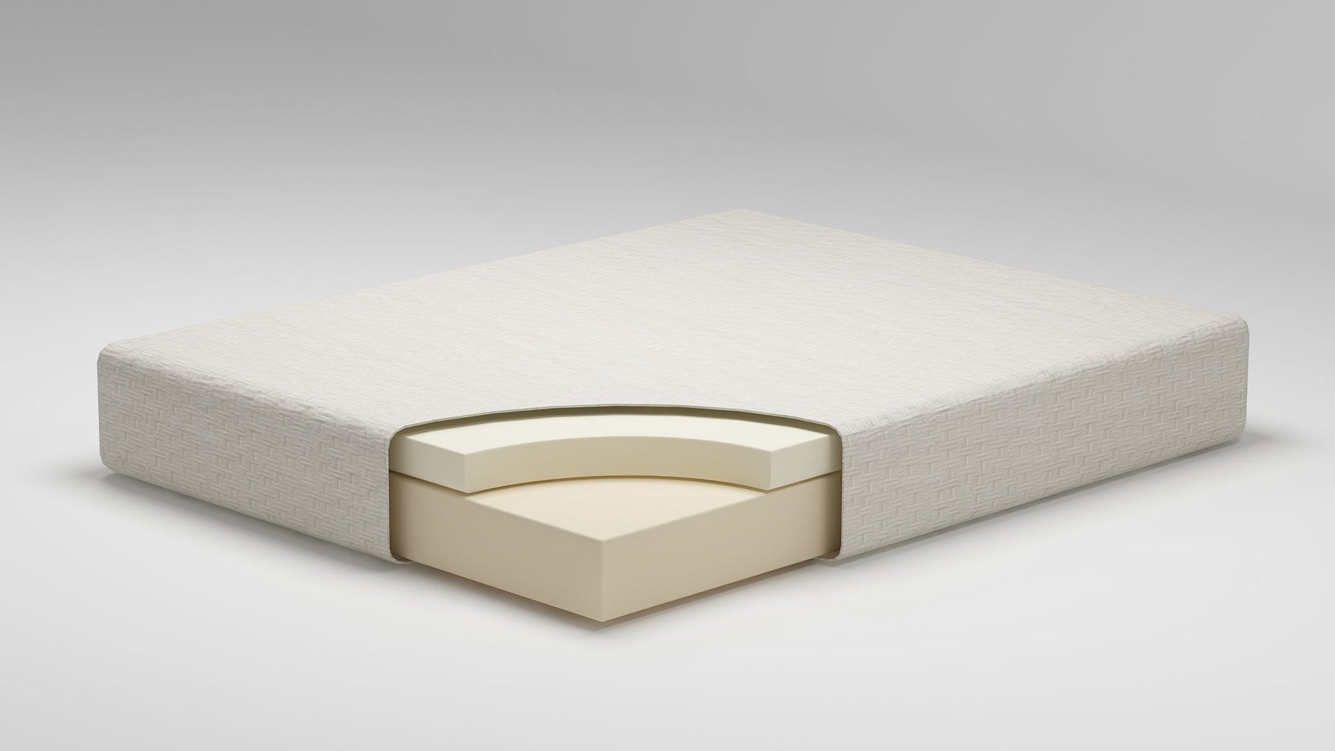 Chime 8 Inch Memory Foam - Medium Memory Foam Mattress - Hornell Furniture Outlet